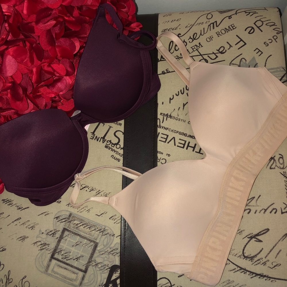 Bundle of two 32B Pink bras
